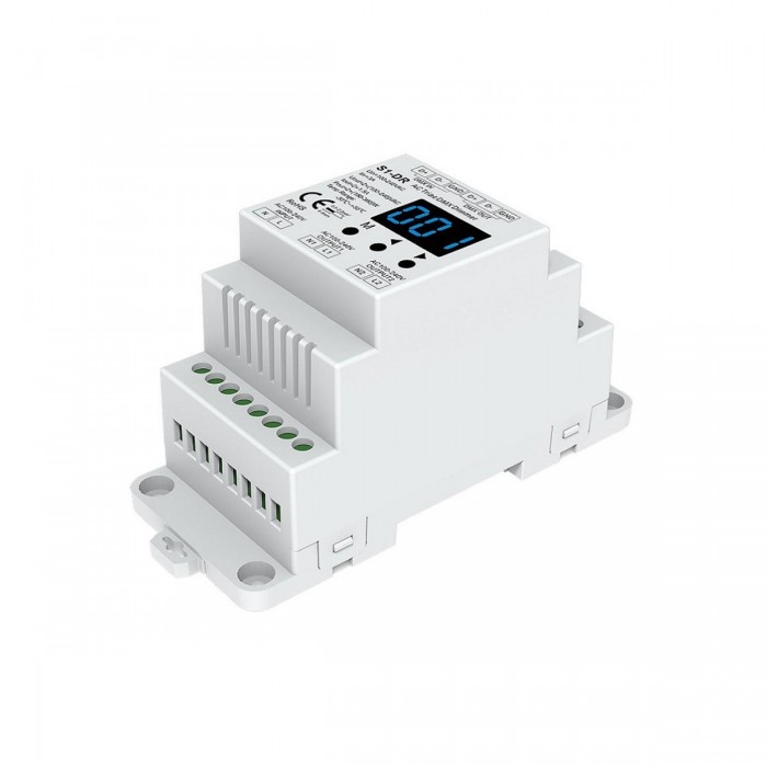 GloboStar® 70670 S1-DR SKYDANCE AC Triac DMX Dimmer Din Rail Ράγας 2 Καναλιών AC 100-240V 2 x 1.5A 360W - Max 3A 720W - IP20 DMX512 Μ11.5 x Π5 x Υ6.5cm - 5 Years Warranty GloboStar® 70670 S1-DR SKYDANCE AC Triac DMX Dimmer Din Rail Ράγας 2 Καναλιών AC 100-240V 2 x 1.5A 360W - Max 3A 720W - IP20 DMX512 Μ11.5 x Π5 x Υ6.5cm - 5 Years Warranty