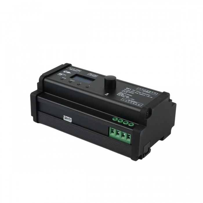 GloboStar® 70674 SK1 SKYDANCE AC Triac DMX Dimmer Din Rail Ράγας 1 Καναλιού AC 100-240V 1 x 6A 1440W - Max 6A 1440W - IP20 DMX512 Μ16.8 x Π9.3 x Υ8cm - 5 Years Warranty GloboStar® 70674 SK1 SKYDANCE AC Triac DMX Dimmer Din Rail Ράγας 1 Καναλιού AC 100-240V 1 x 6A 1440W - Max 6A 1440W - IP20 DMX512 Μ16.8 x Π9.3 x Υ8cm - 5 Years Warranty