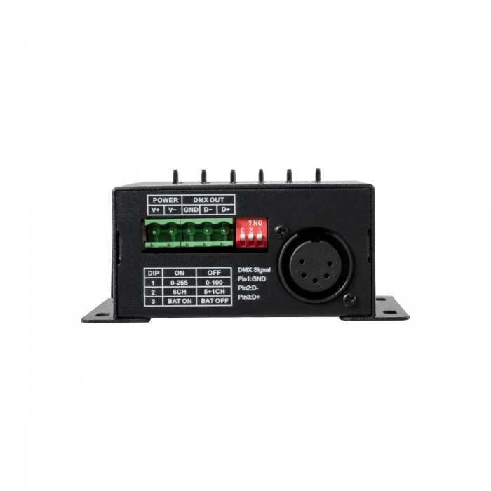 GloboStar® 70675 AJ6 SKYDANCE DMX 6 Channel Fader Console - Κονσόλα Φωτισμού 6 Καναλιών DMX DC 5-12V ή 3 x AAA Μπαταρίες - IP20 Μ10 x Π7 x Υ4cm - 5 Years Warranty GloboStar® 70675 AJ6 SKYDANCE DMX 6 Channel Fader Console - Κονσόλα Φωτισμού 6 Καναλιών DMX DC 5-12V ή 3 x AAA Μπαταρίες - IP20 Μ10 x Π7 x Υ4cm - 5 Years Warranty
