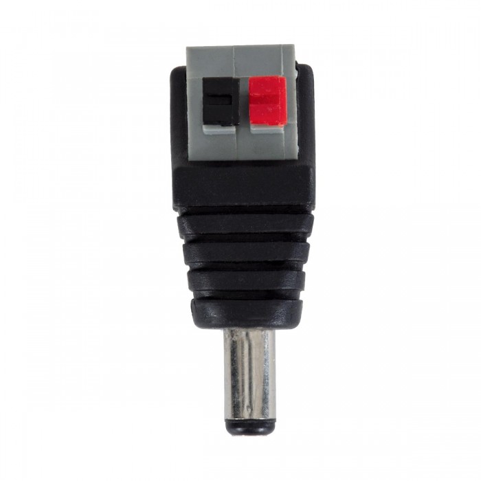 GloboStar® 70677 Βύσμα Τροφοδοσίας DC Αρσενικό - Male Jack Connector σε Κλέμα Πατητή Ταχείας Σύνδεσης L4.1 x W1.5 x H2cm GloboStar® 70677 Βύσμα Τροφοδοσίας DC Αρσενικό - Male Jack Connector σε Κλέμα Πατητή Ταχείας Σύνδεσης L4.1 x W1.5 x H2cm
