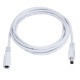 GloboStar® 70679 Καλώδιο Τροφοδοσίας DC Προέκταση 2 Μέτρων από Jack 2.1x5.5mm Male σε Female 2.1x5.5mm D1.1 x L200cm Λευκό GloboStar® 70679 Καλώδιο Τροφοδοσίας DC Προέκταση 2 Μέτρων από Jack 2.1x5.5mm Male σε Female 2.1x5.5mm D1.1 x L200cm Λευκό