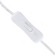 GloboStar® 70681 Καλώδιο Διακόπτης ON/OFF DC 12-24V 180cm από Jack Male 2.1x5.5mm σε Female 2.1x5.5mm Λευκό L185 x W1.9 x H1.5cm GloboStar® 70681 Καλώδιο Διακόπτης ON/OFF DC 12-24V 180cm από Jack Male 2.1x5.5mm σε Female 2.1x5.5mm Λευκό L185 x W1.9 x H1.5cm