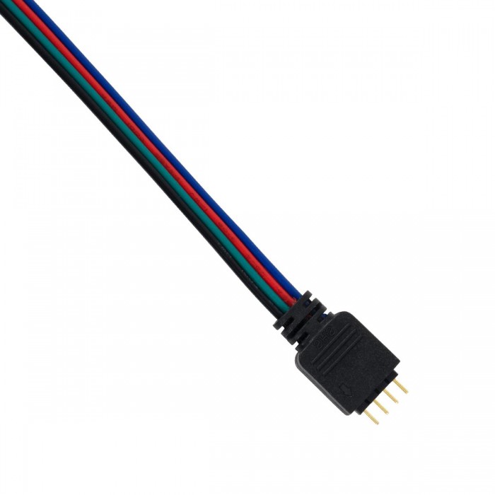 GloboStar® 70691 Ταχυσύνδεσμος Τροφοδοσίας IP20 - Strip To Power Connector 4 PIN Male για Ένωση 1 x RGB Ταινία LED Πλάτους 10mm GloboStar® 70691 Ταχυσύνδεσμος Τροφοδοσίας IP20 - Strip To Power Connector 4 PIN Male για Ένωση 1 x RGB Ταινία LED Πλάτους 10mm
