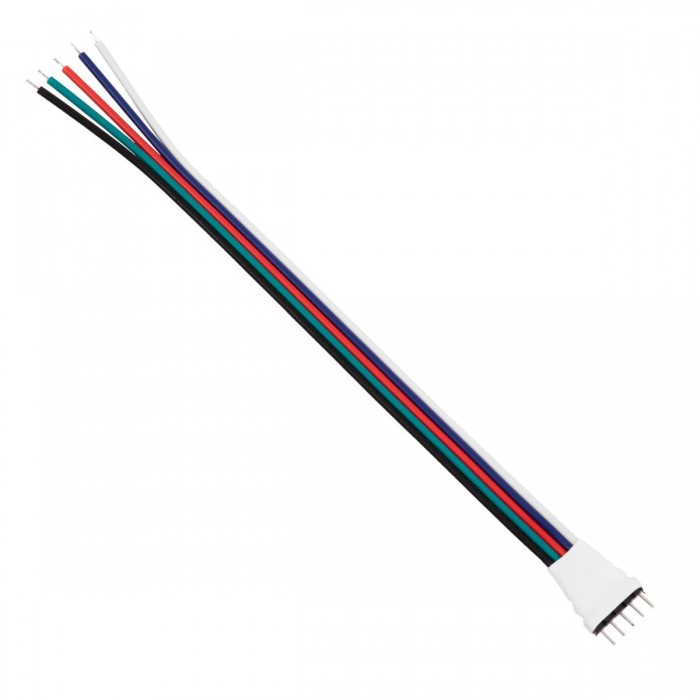 GloboStar® 70696 RGB+W Connector με 15cm Καλώδιο 5 PIN GloboStar® 70696 RGB+W Connector με 15cm Καλώδιο 5 PIN