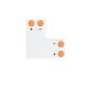 GloboStar® 70705 Connector L El για Όλες τις Μονόχρωμες Ταινίες LED 10-12mm M2 x Π2 x Y0.1cm GloboStar® 70705 Connector L El για Όλες τις Μονόχρωμες Ταινίες LED 10-12mm M2 x Π2 x Y0.1cm