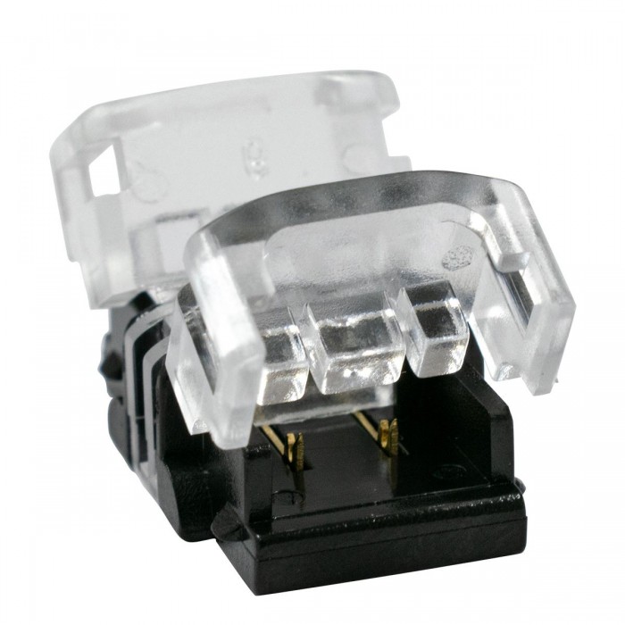 GloboStar® 70713 Ταχυσύνδεσμος Ένωσης IP20 - Strip To Strip Connector για Ένωση 2 x Μονόχρωμες Ταινίες LED Πλάτους 8mm GloboStar® 70713 Ταχυσύνδεσμος Ένωσης IP20 - Strip To Strip Connector για Ένωση 2 x Μονόχρωμες Ταινίες LED Πλάτους 8mm