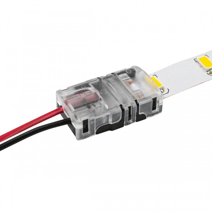 GloboStar® 70714 Ταχυσύνδεσμος Ένωσης IP20 - Strip To Cable Connector για Ένωση 1 x Μονόχρωμης Ταινίας LED Πλάτους 8mm με 1 x Καλώδιο Τροφοδοσίας GloboStar® 70714 Ταχυσύνδεσμος Ένωσης IP20 - Strip To Cable Connector για Ένωση 1 x Μονόχρωμης Ταινίας LED Πλάτους 8mm με 1 x Καλώδιο Τροφοδοσίας