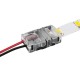 GloboStar® 70714 Ταχυσύνδεσμος Ένωσης IP20 - Strip To Cable Connector για Ένωση 1 x Μονόχρωμης Ταινίας LED Πλάτους 8mm με 1 x Καλώδιο Τροφοδοσίας GloboStar® 70714 Ταχυσύνδεσμος Ένωσης IP20 - Strip To Cable Connector για Ένωση 1 x Μονόχρωμης Ταινίας LED Πλάτους 8mm με 1 x Καλώδιο Τροφοδοσίας