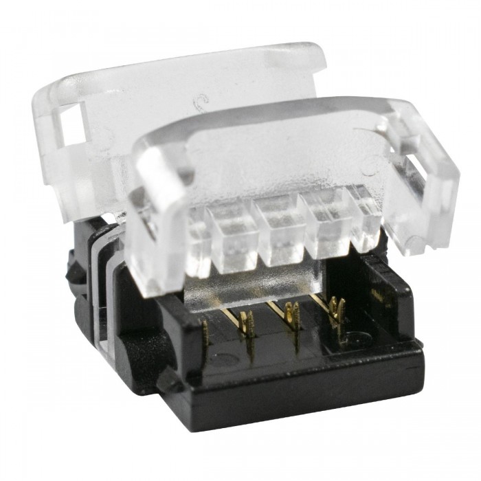 GloboStar® 70721 Ταχυσύνδεσμος Ένωσης IP20 - Strip To Strip Connector για Ένωση 2 x RGB Ταινίες LED Πλάτους 10mm GloboStar® 70721 Ταχυσύνδεσμος Ένωσης IP20 - Strip To Strip Connector για Ένωση 2 x RGB Ταινίες LED Πλάτους 10mm