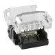 GloboStar® 70721 Ταχυσύνδεσμος Ένωσης IP20 - Strip To Strip Connector για Ένωση 2 x RGB Ταινίες LED Πλάτους 10mm GloboStar® 70721 Ταχυσύνδεσμος Ένωσης IP20 - Strip To Strip Connector για Ένωση 2 x RGB Ταινίες LED Πλάτους 10mm