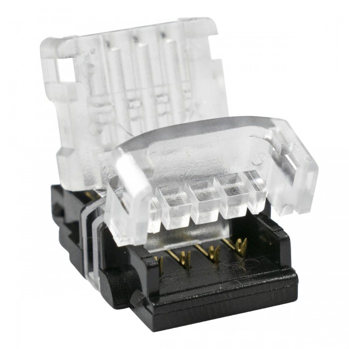 GloboStar® 70722 Ταχυσύνδεσμος Ένωσης IP20 - Strip To Cable Connector για Ένωση 1 x RGB Ταινίας LED Πλάτους 10mm με 1 x Καλώδιο Τροφοδοσίας GloboStar® 70722 Ταχυσύνδεσμος Ένωσης IP20 - Strip To Cable Connector για Ένωση 1 x RGB Ταινίας LED Πλάτους 10mm με 1 x Καλώδιο Τροφοδοσίας