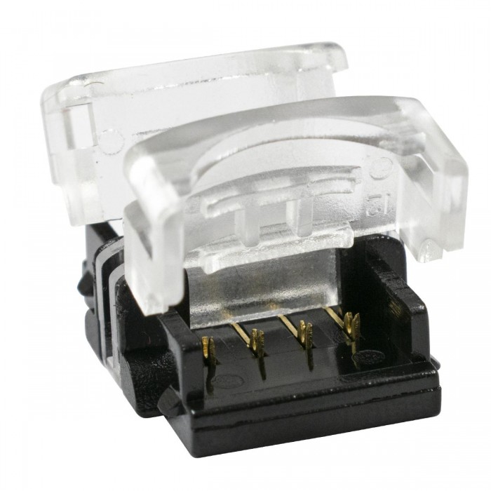 GloboStar® 70723 Αδιάβροχος Ταχυσύνδεσμος Ένωσης IP65 - Strip To Strip Connector για Ένωση 2 x RGB Αδιάβροχες Ταινίες LED Πλάτους 10mm GloboStar® 70723 Αδιάβροχος Ταχυσύνδεσμος Ένωσης IP65 - Strip To Strip Connector για Ένωση 2 x RGB Αδιάβροχες Ταινίες LED Πλάτους 10mm