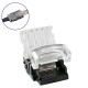 GloboStar® 70724 Αδιάβροχος Ταχυσύνδεσμος Ένωσης IP65 - Strip To Cable Connector για Ένωση 1 x RGB Αδιάβροχης Ταινίας LED Πλάτους 10mm με 1 x Καλώδιο Τροφοδοσίας