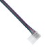 GloboStar® 70730 Μονός Connector Ατερμάτιστος με 15cm Καλώδιο για Όλες τις RGB Ταινίες LED 10mm GloboStar® 70730 Μονός Connector Ατερμάτιστος με 15cm Καλώδιο για Όλες τις RGB Ταινίες LED 10mm