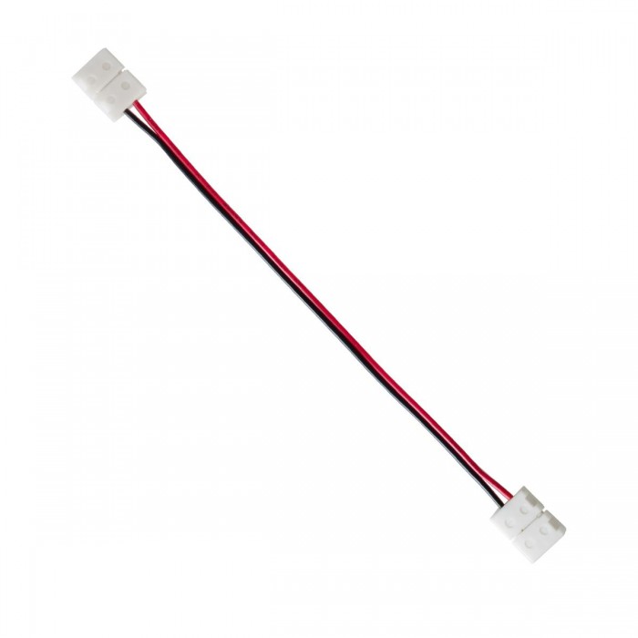 GloboStar® 70731 Διπλός Connector με 15cm Καλώδιο για Όλες τις Μονόχρωμες Ταινίες LED 8mm