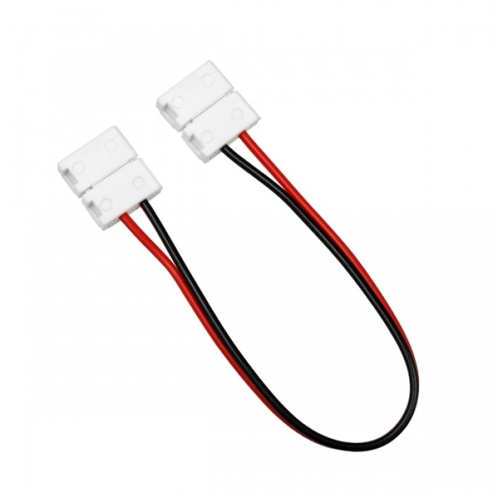 GloboStar® 70732 Διπλος Connector 10mm 15cm Για Ταινία LED 7.2 & 14.4 Watt GloboStar® 70732 Διπλος Connector 10mm 15cm Για Ταινία LED 7.2 & 14.4 Watt