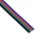 GloboStar® 70736 Εύκαμπτο Πλακέ Καλώδιο 1m RGB 4 x 0.25mm² GloboStar® 70736 Εύκαμπτο Πλακέ Καλώδιο 1m RGB 4 x 0.25mm²