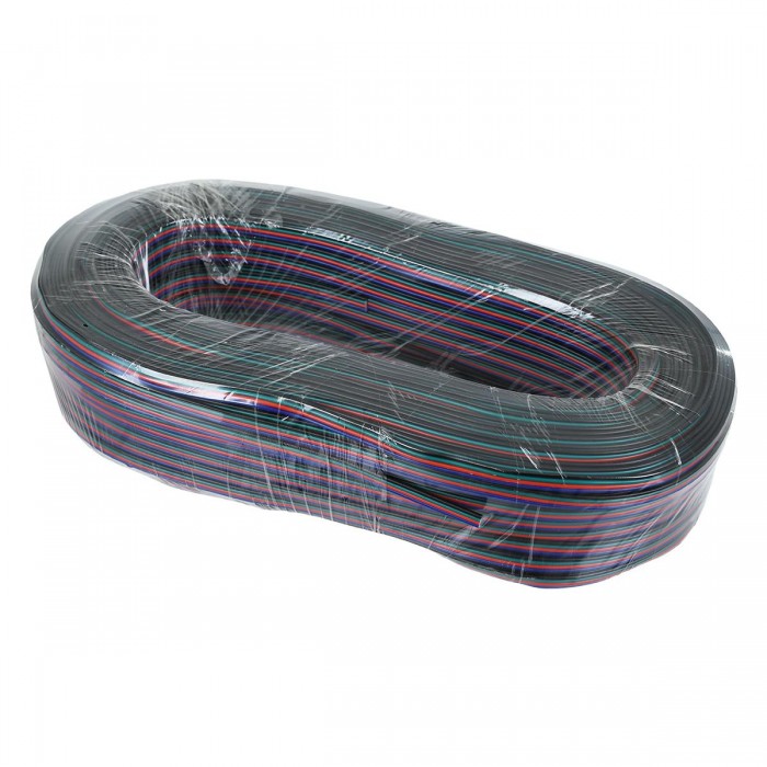 GloboStar® 70736 Εύκαμπτο Πλακέ Καλώδιο 1m RGB 4 x 0.25mm² GloboStar® 70736 Εύκαμπτο Πλακέ Καλώδιο 1m RGB 4 x 0.25mm²