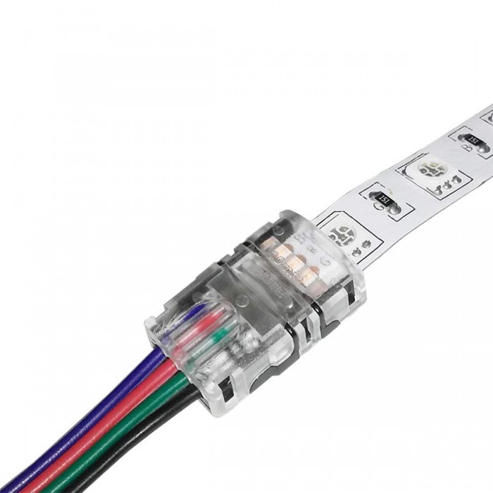 GloboStar® 70736 Εύκαμπτο Πλακέ Καλώδιο 1m RGB 4 x 0.25mm² GloboStar® 70736 Εύκαμπτο Πλακέ Καλώδιο 1m RGB 4 x 0.25mm²