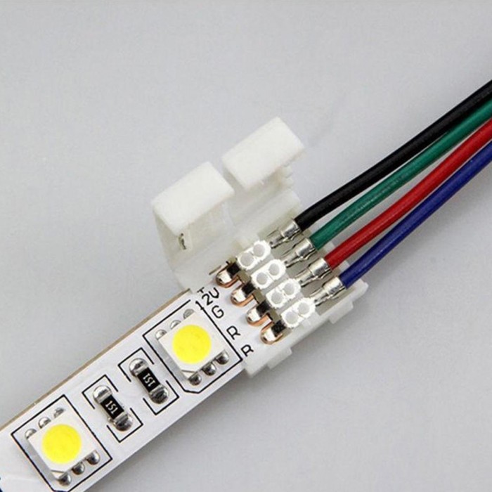 GloboStar® 70736 Εύκαμπτο Πλακέ Καλώδιο 1m RGB 4 x 0.25mm² GloboStar® 70736 Εύκαμπτο Πλακέ Καλώδιο 1m RGB 4 x 0.25mm²