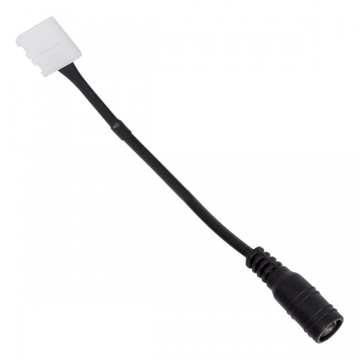 GloboStar® 70740 Ταχυσύνδεσμος Τροφοδοσίας IP20 - Strip To Power Connector 5.5*2.1 για Ένωση 1 x Μονόχρωμη Ταινία LED Πλάτους 10mm GloboStar® 70740 Ταχυσύνδεσμος Τροφοδοσίας IP20 - Strip To Power Connector 5.5*2.1 για Ένωση 1 x Μονόχρωμη Ταινία LED Πλάτους 10mm