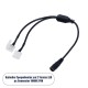 GloboStar® 70742 Καλώδιο Τροφοδοσίας DC για 2 Ταινίες LED από Female 2.1x5.5 σε 2 x 10mm 2 PIN Connector Μ32.3 x Π2 x Υ1cm GloboStar® 70742 Καλώδιο Τροφοδοσίας DC για 2 Ταινίες LED από Female 2.1x5.5 σε 2 x 10mm 2 PIN Connector Μ32.3 x Π2 x Υ1cm
