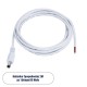GloboStar® 70747 Καλώδιο Τροφοδοσίας DC 2 Μέτρων από Jack Male 2.1x5.5mm σε 2 x 0.3mm Ατερμάτιστο Καλώδιο Μ200 x Π1.1cm Λευκό GloboStar® 70747 Καλώδιο Τροφοδοσίας DC 2 Μέτρων από Jack Male 2.1x5.5mm σε 2 x 0.3mm Ατερμάτιστο Καλώδιο Μ200 x Π1.1cm Λευκό