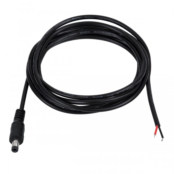 GloboStar® 70749 Καλώδιο Τροφοδοσίας DC 2 Μέτρων από Jack Male 2.1x5.5mm σε 2 x 0.3mm Ατερμάτιστο Καλώδιο Μ200 x Π1.1cm Μαύρο GloboStar® 70749 Καλώδιο Τροφοδοσίας DC 2 Μέτρων από Jack Male 2.1x5.5mm σε 2 x 0.3mm Ατερμάτιστο Καλώδιο Μ200 x Π1.1cm Μαύρο