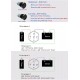 GLOBOSTAR® BUTTON 70793 Φωτιζόμενος Χωνευτός Διακόπτης On/Off LED AC 220-240V 1 x 3A 690W Max Αδιάβροχο IP65 Κόκκινο - Μ1.8 x Π1.8 x Υ2cm