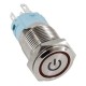 GloboStar® 70781 LED Φωτιζόμενος Διακόπτης Χωνευτός - Μπουτόν On/Off Ανοξείδωτος DC 12V με Angel Eye Αδιάβροχο Φ18mm IP67 Κόκκινο GloboStar® 70781 LED Φωτιζόμενος Διακόπτης Χωνευτός - Μπουτόν On/Off Ανοξείδωτος DC 12V με Angel Eye Αδιάβροχο Φ18mm IP67 Κόκκινο