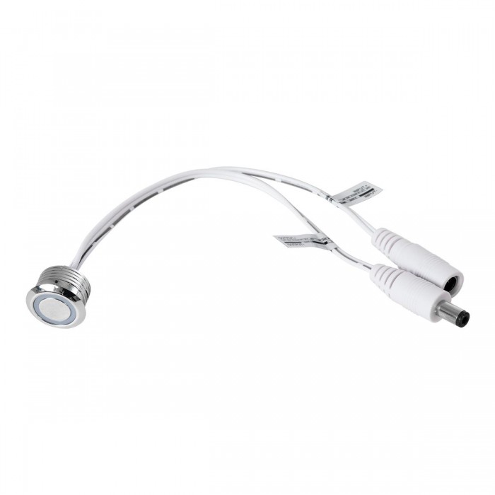 GloboStar® 70790 Χωνευτό LED Dimmer Touch & Push Dimming - Αφής DC 12-24V 1 x 4A 96W - Max 4A 96W - IP20 Φ2 x Υ1.2cm - Ψυχρό Λευκό 6000K - 2 Χρόνια Εγγύηση GloboStar® 70790 Χωνευτό LED Dimmer Touch & Push Dimming - Αφής DC 12-24V 1 x 4A 96W - Max 4A 96W - IP20 Φ2 x Υ1.2cm - Ψυχρό Λευκό 6000K - 2 Χρόνια Εγγύηση