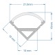 GloboStar® CORNER-PROFILE 70815-2M Προφίλ Αλουμινίου - Βάση & Ψύκτρα Ταινίας LED με Λευκό Γαλακτερό Κάλυμμα - Επιφανειακή Γωνιακή Χρήση - Πατητό Κάλυμμα - Ασημί - 2 Μέτρα - Πακέτο 5 Τεμαχίων - Μ200 x Π1.6 x Υ1.6cm GloboStar® CORNER-PROFILE 70815-2M Προφίλ Αλουμινίου - Βάση & Ψύκτρα Ταινίας LED με Λευκό Γαλακτερό Κάλυμμα - Επιφανειακή Γωνιακή Χρήση - Πατητό Κάλυμμα - Ασημί - 2 Μέτρα - Πακέτο 5 Τεμαχίων - Μ200 x Π1.6 x Υ1.6cm