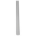 GloboStar® PLASTERBOARD-PROFILE 70819-1M Προφίλ Αλουμινίου - Βάση & Ψύκτρα Ταινίας LED με Λευκό Γαλακτερό Κάλυμμα - Χωνευτή Χρήση σε Γυψοσανίδα - Trimless - Πατητό Κάλυμμα - Ασημί - 1 Μέτρο - Μ100 x Π6.7 x Υ1.4cm
