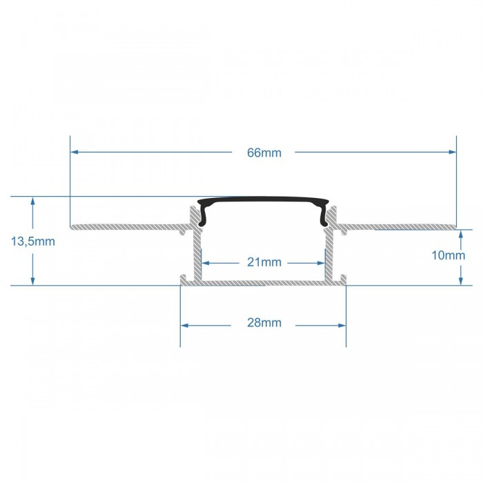 GloboStar® PLASTERBOARD-PROFILE 70820-3M Προφίλ Αλουμινίου - Βάση & Ψύκτρα Ταινίας LED με Μαύρο Φιμέ Κάλυμμα - Χωνευτή Χρήση σε Γυψοσανίδα - Trimless - Πατητό Κάλυμμα - Ασημί - 3 Μέτρα - Πακέτο 5 Τεμαχίων - Μ300 x Π6.7 x Υ1.4cm GloboStar® PLASTERBOARD-PROFILE 70820-3M Προφίλ Αλουμινίου - Βάση & Ψύκτρα Ταινίας LED με Μαύρο Φιμέ Κάλυμμα - Χωνευτή Χρήση σε Γυψοσανίδα - Trimless - Πατητό Κάλυμμα - Ασημί - 3 Μέτρα - Πακέτο 5 Τεμαχίων - Μ300 x Π6.7 x Υ1.4cm