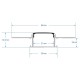 GloboStar® PLASTERBOARD-PROFILE 70820-3M Προφίλ Αλουμινίου - Βάση & Ψύκτρα Ταινίας LED με Μαύρο Φιμέ Κάλυμμα - Χωνευτή Χρήση σε Γυψοσανίδα - Trimless - Πατητό Κάλυμμα - Ασημί - 3 Μέτρα - Πακέτο 5 Τεμαχίων - Μ300 x Π6.7 x Υ1.4cm GloboStar® PLASTERBOARD-PROFILE 70820-3M Προφίλ Αλουμινίου - Βάση & Ψύκτρα Ταινίας LED με Μαύρο Φιμέ Κάλυμμα - Χωνευτή Χρήση σε Γυψοσανίδα - Trimless - Πατητό Κάλυμμα - Ασημί - 3 Μέτρα - Πακέτο 5 Τεμαχίων - Μ300 x Π6.7 x Υ1.4cm