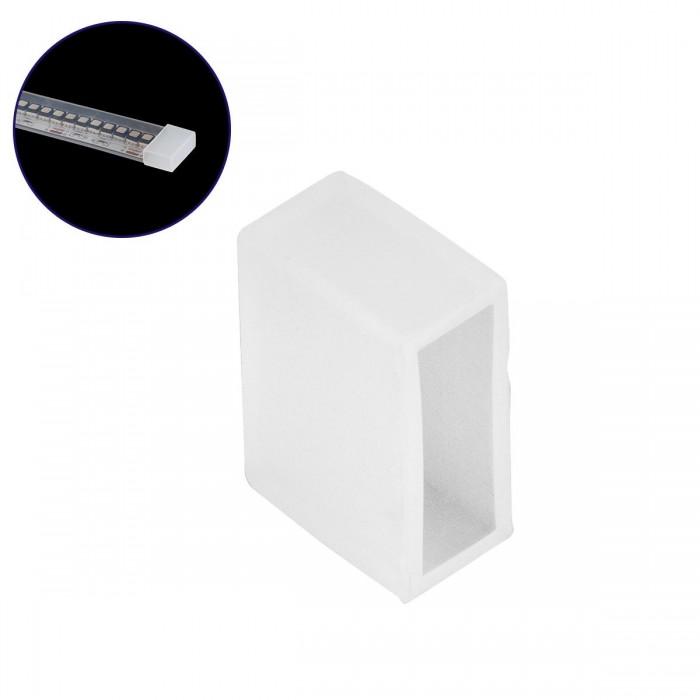 GloboStar® 70905 Τερματικό Καπάκι Σιλικόνης για Αδιάβροχο IP68 Κανάλι Σιλικόνης 12mm για Ταινίες LED 10mm GloboStar® 70905 Τερματικό Καπάκι Σιλικόνης για Αδιάβροχο IP68 Κανάλι Σιλικόνης 12mm για Ταινίες LED 10mm