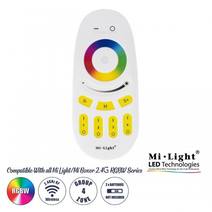 GLOBOSTAR® MiBOXER-FUT096 71409 Ασύρματο Χειριστήριο Αφής 4 Ζωνών RGBW DC 3V(2 x AAA) IP20 - RF 2.4GHz - Μ12 x Π5.4 x Υ2cm - 3 Χρόνια Εγγύηση GLOBOSTAR® MiBOXER-FUT096 71409 Ασύρματο Χειριστήριο Αφής 4 Ζωνών RGBW DC 3V(2 x AAA) IP20 - RF 2.4GHz - Μ12 x Π5.4 x Υ2cm - 3 Χρόνια Εγγύηση