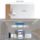 GloboStar® 71432 TRI-C1 Mi-BOXER AC Triac & RF 2.4Ghz & Push Dimmer 1 Καναλιού AC 100-240V 1 x 1.36A 300W - Max 1.36A 300W - IP20 Μ5 x Π5 x Υ2.3cm - 5 Years Warranty