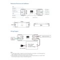 GloboStar® 71446 D1-L SKYDANCE DC DMX & RDM Dimmer High Speed Controller / Decoder 1 Καναλιού DC 12-24V 1 x 15.5A 360W - Max 15.5A 360W - IP20 Μ17 x Π5 x Υ2.5cm - 5 Years Warranty