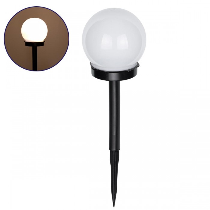 GloboStar® 71471 Αυτόνομο Ηλιακό Φωτιστικό LED SMD 1W 95lm με Ενσωματωμένη Μπαταρία 300mAh - Φωτοβολταϊκό Πάνελ με Αισθητήρα Ημέρας-Νύχτας Αδιάβροχο IP65 Φανάρι Κήπου Στρογγυλό Θερμό Λευκό 3000K GloboStar® 71471 Αυτόνομο Ηλιακό Φωτιστικό LED SMD 1W 95lm με Ενσωματωμένη Μπαταρία 300mAh - Φωτοβολταϊκό Πάνελ με Αισθητήρα Ημέρας-Νύχτας Αδιάβροχο IP65 Φανάρι Κήπου Στρογγυλό Θερμό Λευκό 3000K