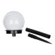 GloboStar® 71472 Αυτόνομο Ηλιακό Φωτιστικό LED SMD 1W 100lm με Ενσωματωμένη Μπαταρία 300mAh - Φωτοβολταϊκό Πάνελ με Αισθητήρα Ημέρας-Νύχτας Αδιάβροχο IP65 Φανάρι Κήπου Στρογγυλό Ψυχρό Λευκό 6000K GloboStar® 71472 Αυτόνομο Ηλιακό Φωτιστικό LED SMD 1W 100lm με Ενσωματωμένη Μπαταρία 300mAh - Φωτοβολταϊκό Πάνελ με Αισθητήρα Ημέρας-Νύχτας Αδιάβροχο IP65 Φανάρι Κήπου Στρογγυλό Ψυχρό Λευκό 6000K