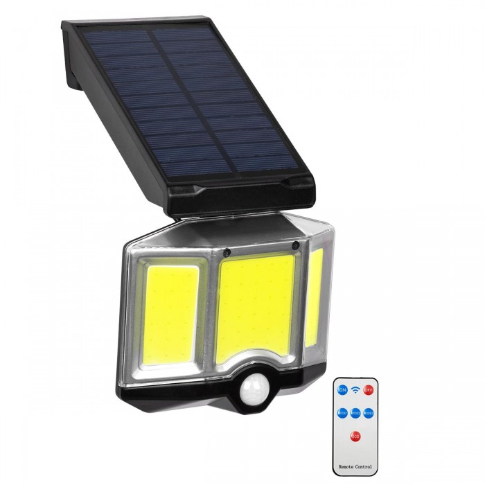 GloboStar® 71482 Αυτόνομος Ηλιακός Προβολέας LED COB 20W 1500lm με Ενσωματωμένη Μπαταρία 2400mAh - Φωτοβολταϊκό Πάνελ με Αισθητήρα Ημέρας-Νύχτας - PIR Αισθητήρα Κίνησης και Ασύρματο Χειριστήριο IR Αδιάβροχο IP65 Ψυχρό Λευκό 6000K GloboStar® 71482 Αυτόνομος Ηλιακός Προβολέας LED COB 20W 1500lm με Ενσωματωμένη Μπαταρία 2400mAh - Φωτοβολταϊκό Πάνελ με Αισθητήρα Ημέρας-Νύχτας - PIR Αισθητήρα Κίνησης και Ασύρματο Χειριστήριο IR Αδιάβροχο IP65 Ψυχρό Λευκό 6000K