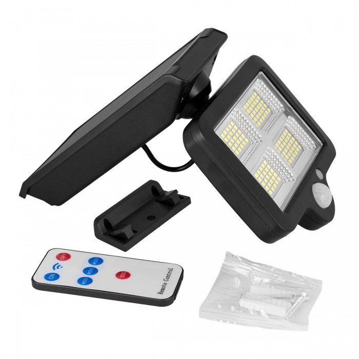 GloboStar® 71483 Αυτόνομος Ηλιακός Προβολέας LED SMD 20W 1500lm με Ενσωματωμένη Μπαταρία 2400mAh - Φωτοβολταϊκό Πάνελ με Αισθητήρα Ημέρας-Νύχτας - PIR Αισθητήρα Κίνησης και Ασύρματο Χειριστήριο IR Αδιάβροχο IP65 Ψυχρό Λευκό 6000K GloboStar® 71483 Αυτόνομος Ηλιακός Προβολέας LED SMD 20W 1500lm με Ενσωματωμένη Μπαταρία 2400mAh - Φωτοβολταϊκό Πάνελ με Αισθητήρα Ημέρας-Νύχτας - PIR Αισθητήρα Κίνησης και Ασύρματο Χειριστήριο IR Αδιάβροχο IP65 Ψυχρό Λευκό 6000K