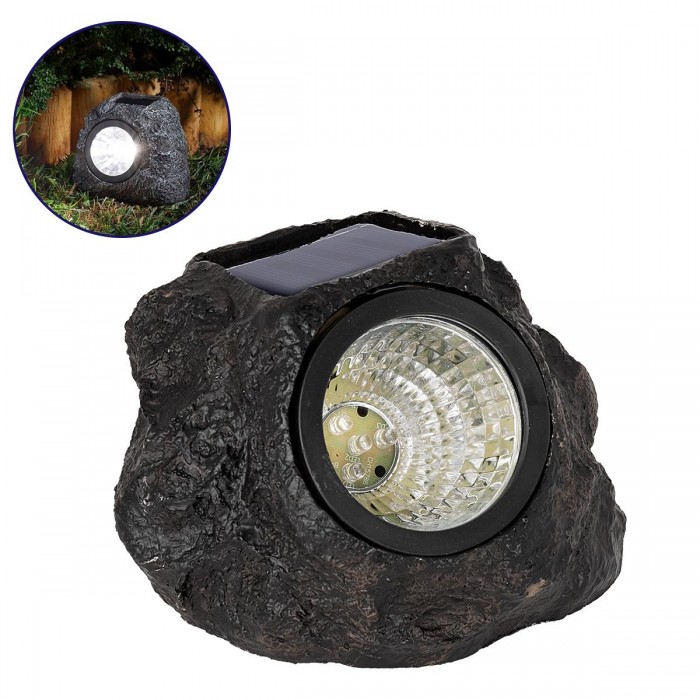 GloboStar® 71484 Αυτόνομο Ηλιακό Φωτιστικό LED SMD 1W 100lm με Ενσωματωμένη Μπαταρία 600mAh - Φωτοβολταϊκό Πάνελ με Αισθητήρα Ημέρας-Νύχτας Αδιάβροχο IP65 Διακοσμητική Πέτρα - Βράχος Κήπου Ψυχρό Λευκό 6000K GloboStar® 71484 Αυτόνομο Ηλιακό Φωτιστικό LED SMD 1W 100lm με Ενσωματωμένη Μπαταρία 600mAh - Φωτοβολταϊκό Πάνελ με Αισθητήρα Ημέρας-Νύχτας Αδιάβροχο IP65 Διακοσμητική Πέτρα - Βράχος Κήπου Ψυχρό Λευκό 6000K