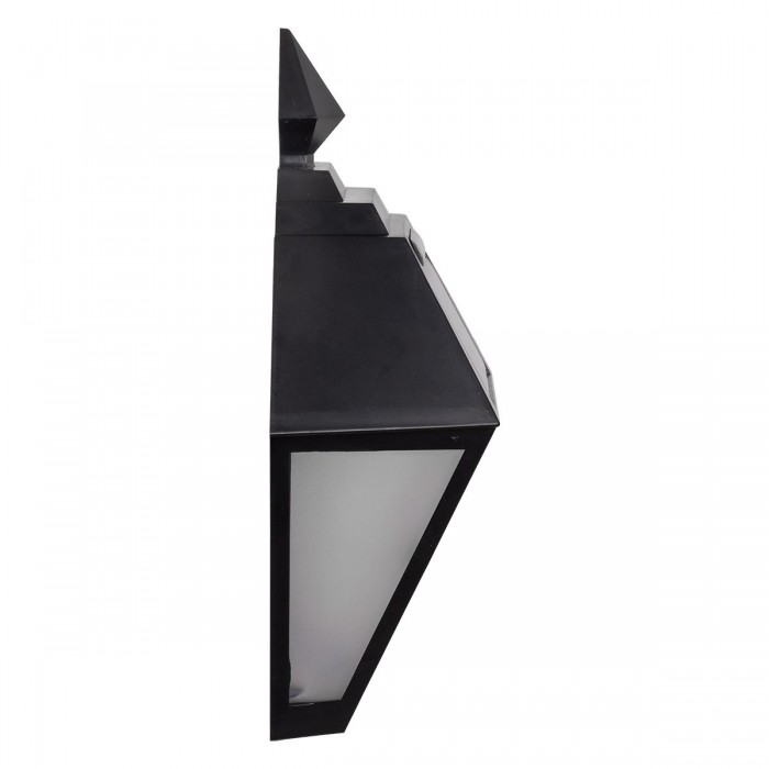 GloboStar® 71494 Αυτόνομο Ηλιακό Φωτιστικό Τοίχου Μαύρο LED SMD 1W 40lm με Ενσωματωμένη Μπαταρία 600mAh - Φωτοβολταϊκό Πάνελ με Αισθητήρα Ημέρας-Νύχτας IP65 Ψυχρό Λευκό 6000K GloboStar® 71494 Αυτόνομο Ηλιακό Φωτιστικό Τοίχου Μαύρο LED SMD 1W 40lm με Ενσωματωμένη Μπαταρία 600mAh - Φωτοβολταϊκό Πάνελ με Αισθητήρα Ημέρας-Νύχτας IP65 Ψυχρό Λευκό 6000K