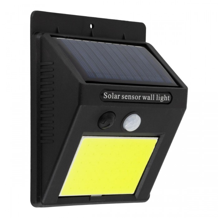 GloboStar® 71495 Αυτόνομο Ηλιακό Φωτιστικό LED COB 10W 1000lm με Ενσωματωμένη Μπαταρία 1200mAh - Φωτοβολταϊκό Πάνελ με Αισθητήρα Ημέρας-Νύχτας και PIR Αισθητήρα Κίνησης Αδιάβροχο IP65 Ψυχρό Λευκό 6000K GloboStar® 71495 Αυτόνομο Ηλιακό Φωτιστικό LED COB 10W 1000lm με Ενσωματωμένη Μπαταρία 1200mAh - Φωτοβολταϊκό Πάνελ με Αισθητήρα Ημέρας-Νύχτας και PIR Αισθητήρα Κίνησης Αδιάβροχο IP65 Ψυχρό Λευκό 6000K