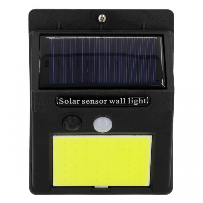 GloboStar® 71496 Αυτόνομο Ηλιακό Φωτιστικό LED COB 12W 1200lm με Ενσωματωμένη Μπαταρία 1200mAh - Φωτοβολταϊκό Πάνελ με Αισθητήρα Ημέρας-Νύχτας και PIR Αισθητήρα Κίνησης Αδιάβροχο IP65 Ψυχρό Λευκό 6000K GloboStar® 71496 Αυτόνομο Ηλιακό Φωτιστικό LED COB 12W 1200lm με Ενσωματωμένη Μπαταρία 1200mAh - Φωτοβολταϊκό Πάνελ με Αισθητήρα Ημέρας-Νύχτας και PIR Αισθητήρα Κίνησης Αδιάβροχο IP65 Ψυχρό Λευκό 6000K