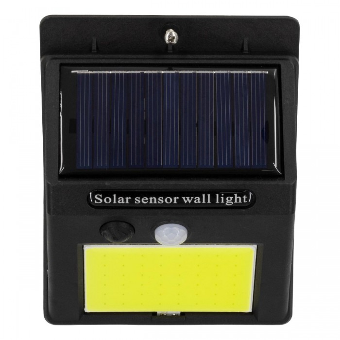 GloboStar® 71496 Αυτόνομο Ηλιακό Φωτιστικό LED COB 12W 1200lm με Ενσωματωμένη Μπαταρία 1200mAh - Φωτοβολταϊκό Πάνελ με Αισθητήρα Ημέρας-Νύχτας και PIR Αισθητήρα Κίνησης Αδιάβροχο IP65 Ψυχρό Λευκό 6000K GloboStar® 71496 Αυτόνομο Ηλιακό Φωτιστικό LED COB 12W 1200lm με Ενσωματωμένη Μπαταρία 1200mAh - Φωτοβολταϊκό Πάνελ με Αισθητήρα Ημέρας-Νύχτας και PIR Αισθητήρα Κίνησης Αδιάβροχο IP65 Ψυχρό Λευκό 6000K