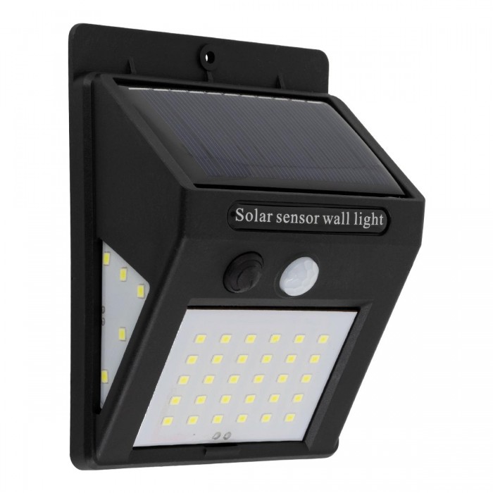 GloboStar® 71501 Αυτόνομο Ηλιακό Φωτιστικό LED SMD 8W 800lm με Ενσωματωμένη Μπαταρία 1200mAh - Φωτοβολταϊκό Πάνελ με Αισθητήρα Ημέρας-Νύχτας και PIR Αισθητήρα Κίνησης Αδιάβροχο IP65 Ψυχρό Λευκό 6000K GloboStar® 71501 Αυτόνομο Ηλιακό Φωτιστικό LED SMD 8W 800lm με Ενσωματωμένη Μπαταρία 1200mAh - Φωτοβολταϊκό Πάνελ με Αισθητήρα Ημέρας-Νύχτας και PIR Αισθητήρα Κίνησης Αδιάβροχο IP65 Ψυχρό Λευκό 6000K