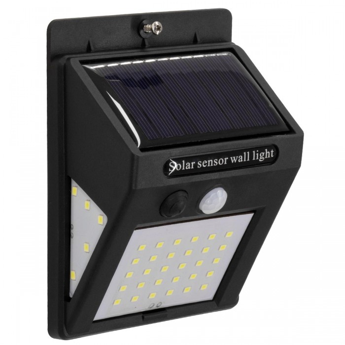 GloboStar® 71501 Αυτόνομο Ηλιακό Φωτιστικό LED SMD 8W 800lm με Ενσωματωμένη Μπαταρία 1200mAh - Φωτοβολταϊκό Πάνελ με Αισθητήρα Ημέρας-Νύχτας και PIR Αισθητήρα Κίνησης Αδιάβροχο IP65 Ψυχρό Λευκό 6000K GloboStar® 71501 Αυτόνομο Ηλιακό Φωτιστικό LED SMD 8W 800lm με Ενσωματωμένη Μπαταρία 1200mAh - Φωτοβολταϊκό Πάνελ με Αισθητήρα Ημέρας-Νύχτας και PIR Αισθητήρα Κίνησης Αδιάβροχο IP65 Ψυχρό Λευκό 6000K